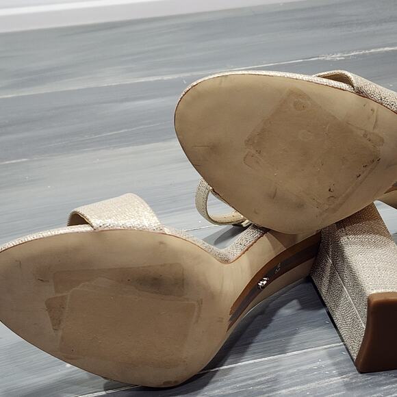 Sam Edelman‎ Yaro Dress Sandals Chunk Block Heels 8.5 - Picture 12 of 16